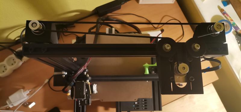 Ender 3 dual Z with belt