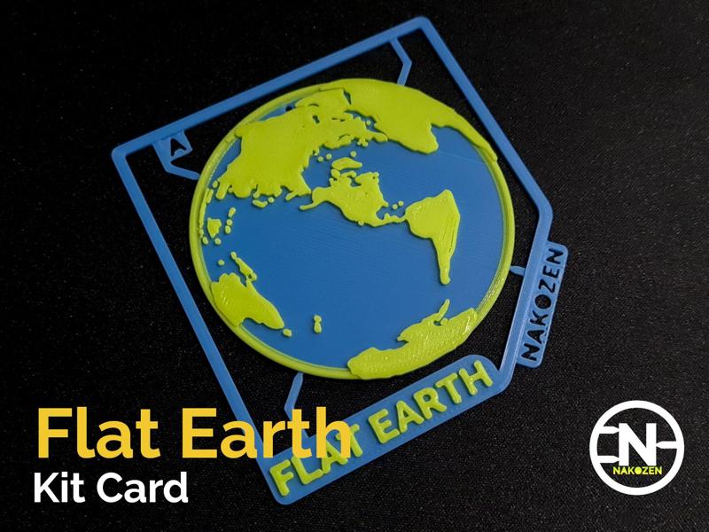 Flat Earth Kit Card