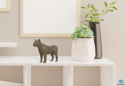 LOW POLY LION