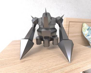 Hanmuru Doll Lowpoly