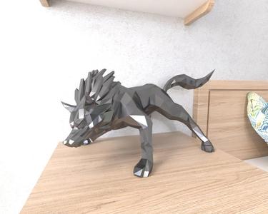 Wolf Link Lowpoly