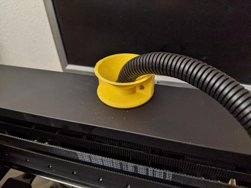 Ender-7 Print Head Hose Shroud