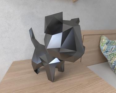 mini Lion lowpoly