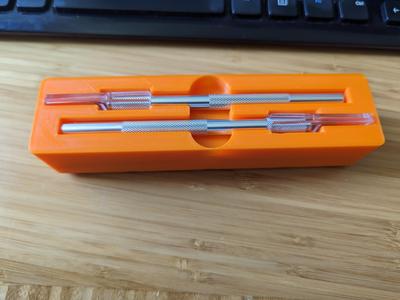 Gridfinity 1x4 scalpel holder