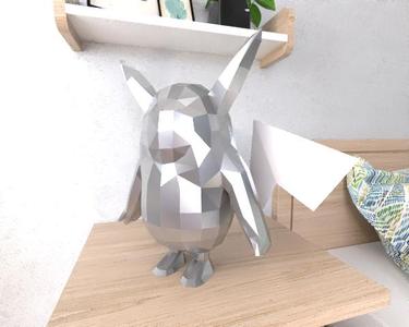 Pikachu FallGuys Lowpoly