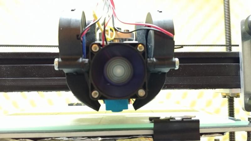 E3D V6, 40mm Fan, Double Fan Duct 