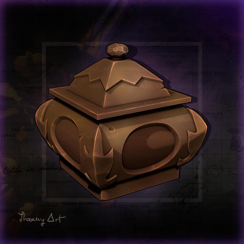 BRONZE SECRET-KEEPER ARTEFACT SEA OF THIEVES
