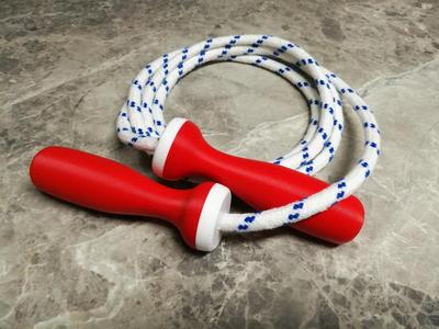 Skipping Rope Handles with Threaded Caps