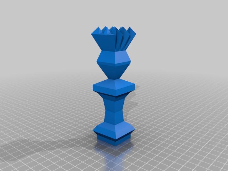 Geometric Chess Set