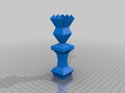 Geometric Chess Set