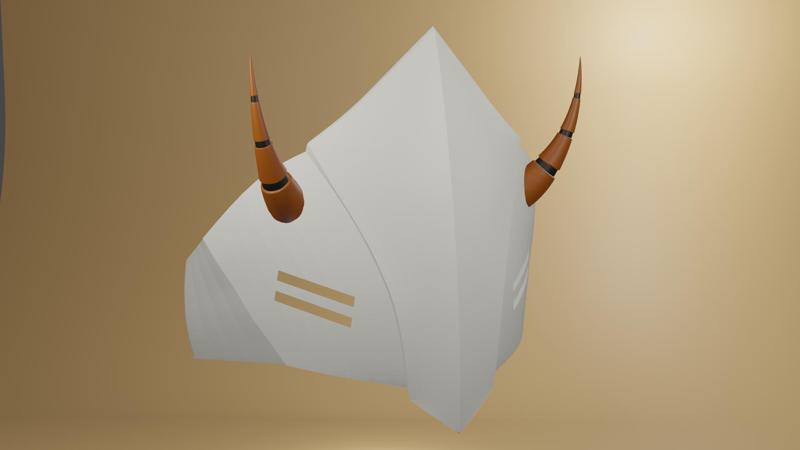 Ilia Amitola'S White Fang Mask - RWBY