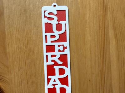 Super Dad Bookmark