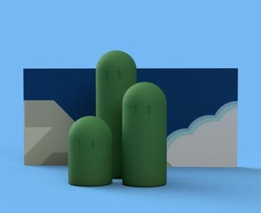 Mushroom Kingdom Hills / Containers