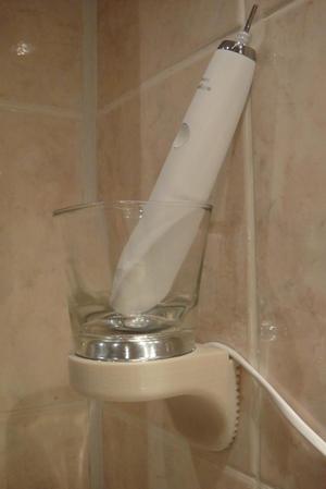 Philips Diamond Clean toothbrush  wall mount