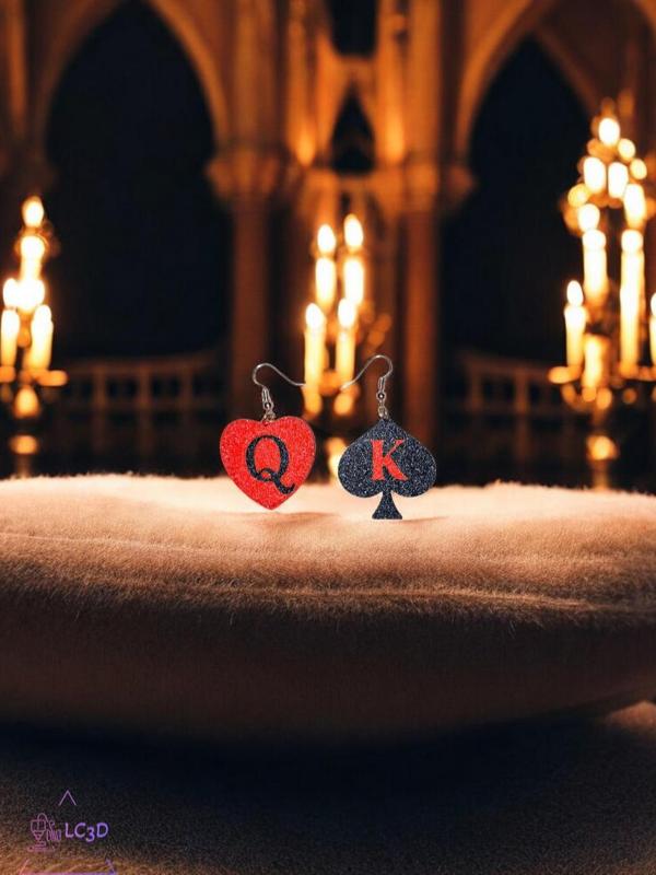 King and Queen earrings