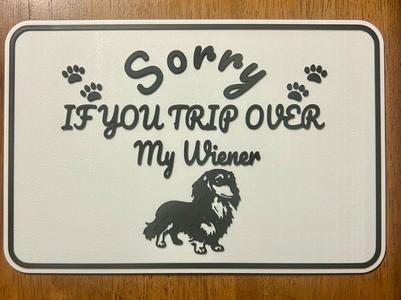 Sorry If You Trip Over My Wiener