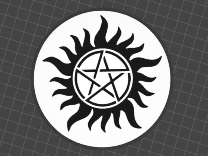 Supernatural coaster