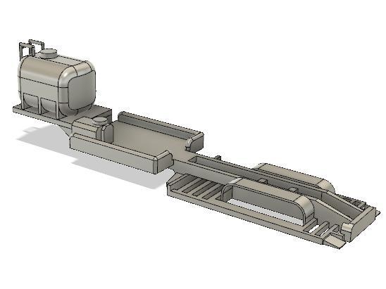 1/64 Scale Sprayer Trailer