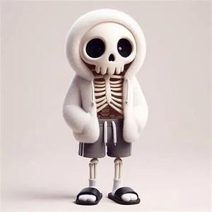 Urban Vibes / Urban Skeleton Casual / art toy / magic makes
