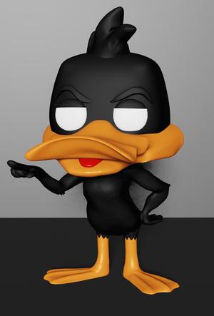 DAFFY DUCK FUNKO POP STYLE - LOONEY TUNES