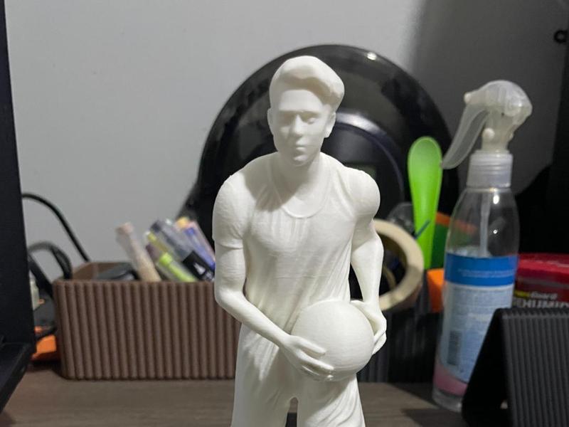 Basketball Player Sculpture