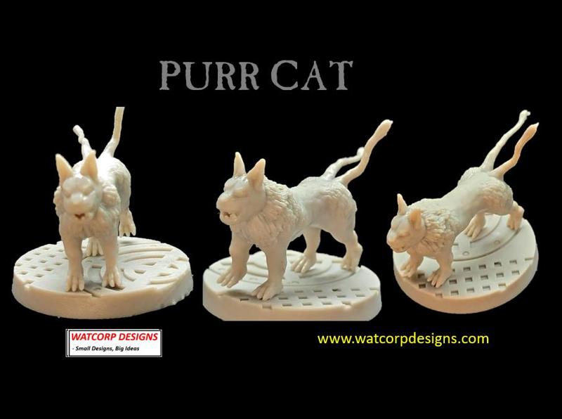 Purr Cat - big alien cat