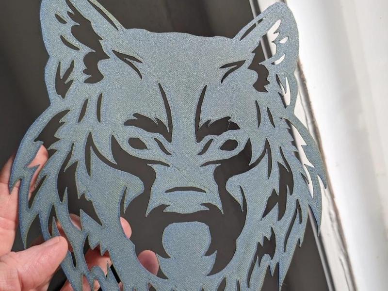 Wolf´s Head Silhouett