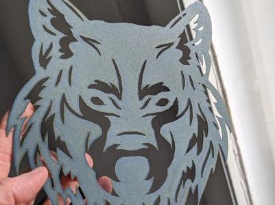 Wolf´s Head Silhouett