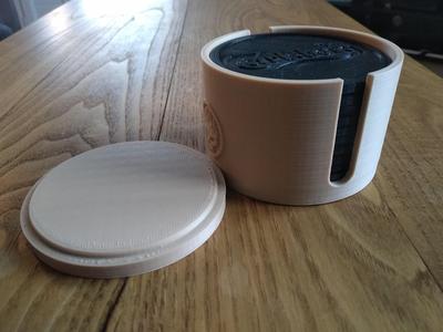 Under glass beer theme