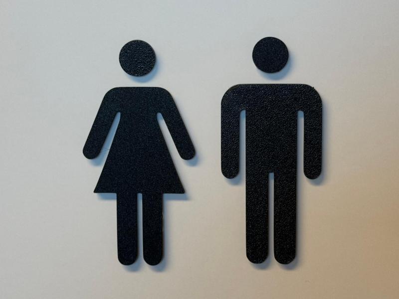 Toilet Sign (Woman & men)