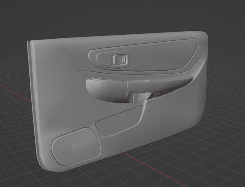 SUBARU Impreza GC8 22B / P1 Interior Door Cards