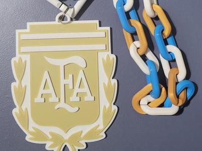 ARGENTINA COPA AMERICA 3D Logo 180mm series