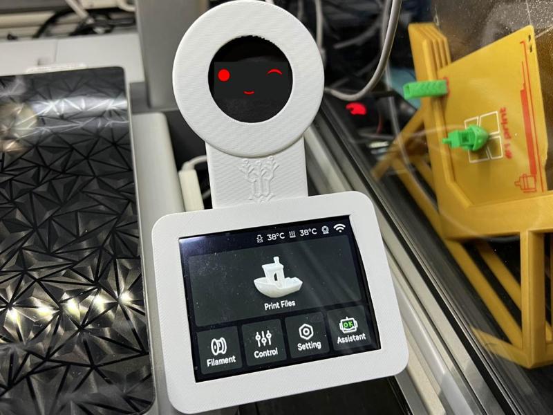 Panda Knomi Display Cover for Bambu A1