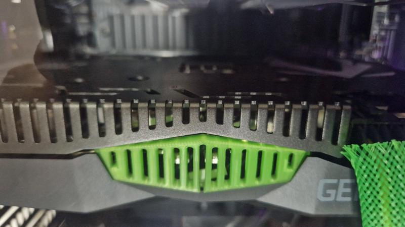Zotac RTX 2060  Front Brand plate remodel
