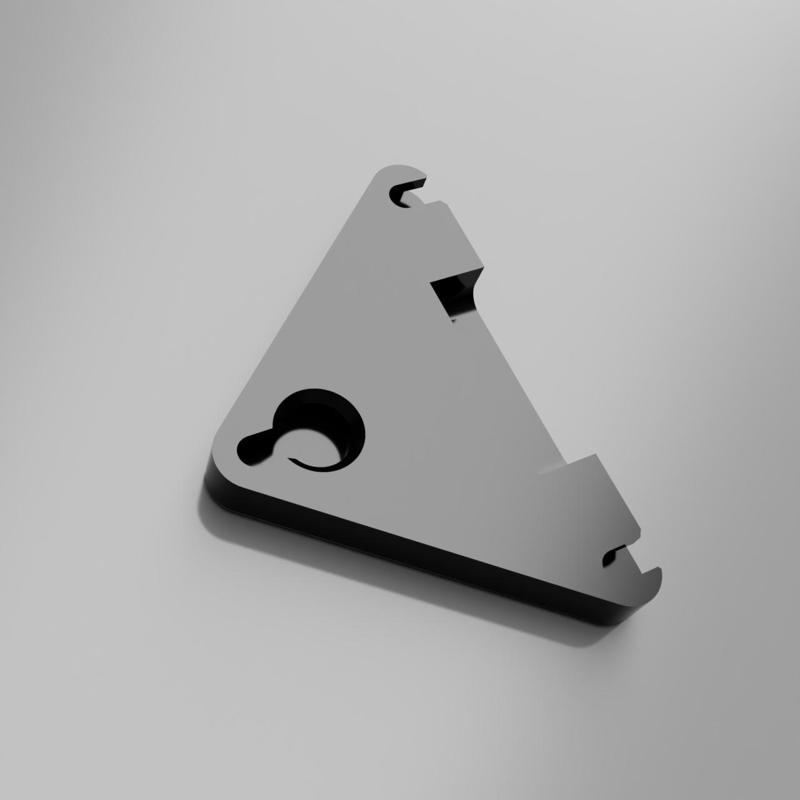 Gold Mount Cap for Battery