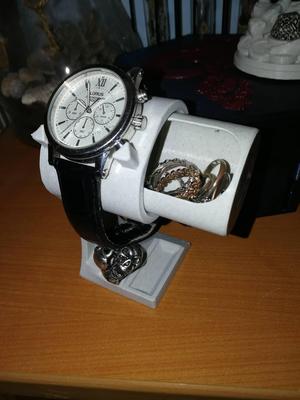 Watch and Ring stand with built in container