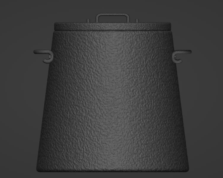 Tapered Cooking Kettle ( 28mm Scale )