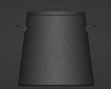 Tapered Cooking Kettle ( 28mm Scale )