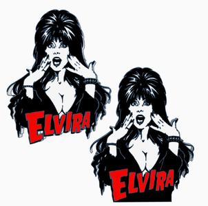 2x ELVIRA Logo Display by MANIACMANCAVE3D