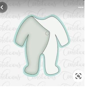 BABY CLOTHES COOKIE CUTTER BABY SHOWER