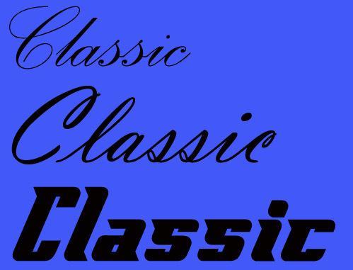 3 Classic car badges