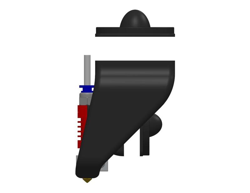  CR-10 - Ender-2 Filament Cooling for 50x50 Fan