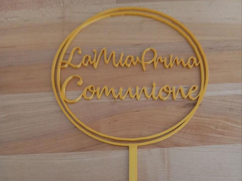 First Communion Cake Topper