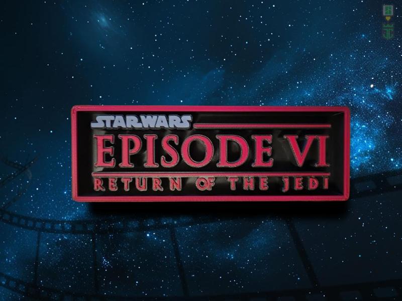Star Wars Ep 6 Return Jedi Cinema Film Sign Box
