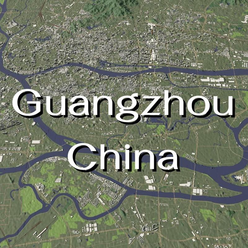 Guangzhou China - city and urban