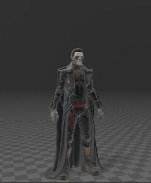 ⚙️ FREE FREE Steampunk Post-Apocalyptic Frankenstein - Decorative figure for painting | FREE Steampunk Post-Apocalyptic Frankenstein - Decorative figure for painting