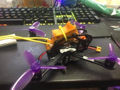 GhettoPro (Hubsan H107C-A34 Camera Module) Multicopter Friendly Case