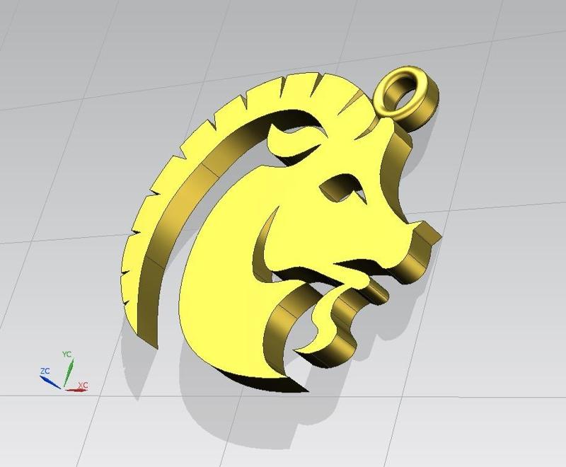 2° - Capricorno stilizzato, segno Zodiacale - stylized Capricorn, Zodiac sign