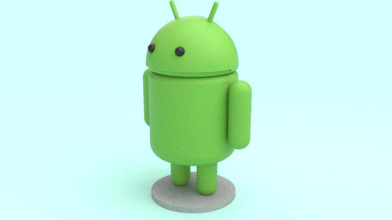 Trash - Android OS Robot Andy - Android OS Robot Andy's Trash Bin / Trashcan