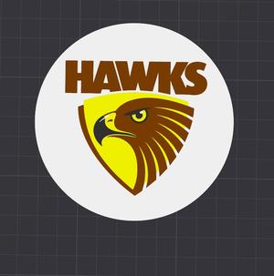 Hawthorn Hawks Coaster 